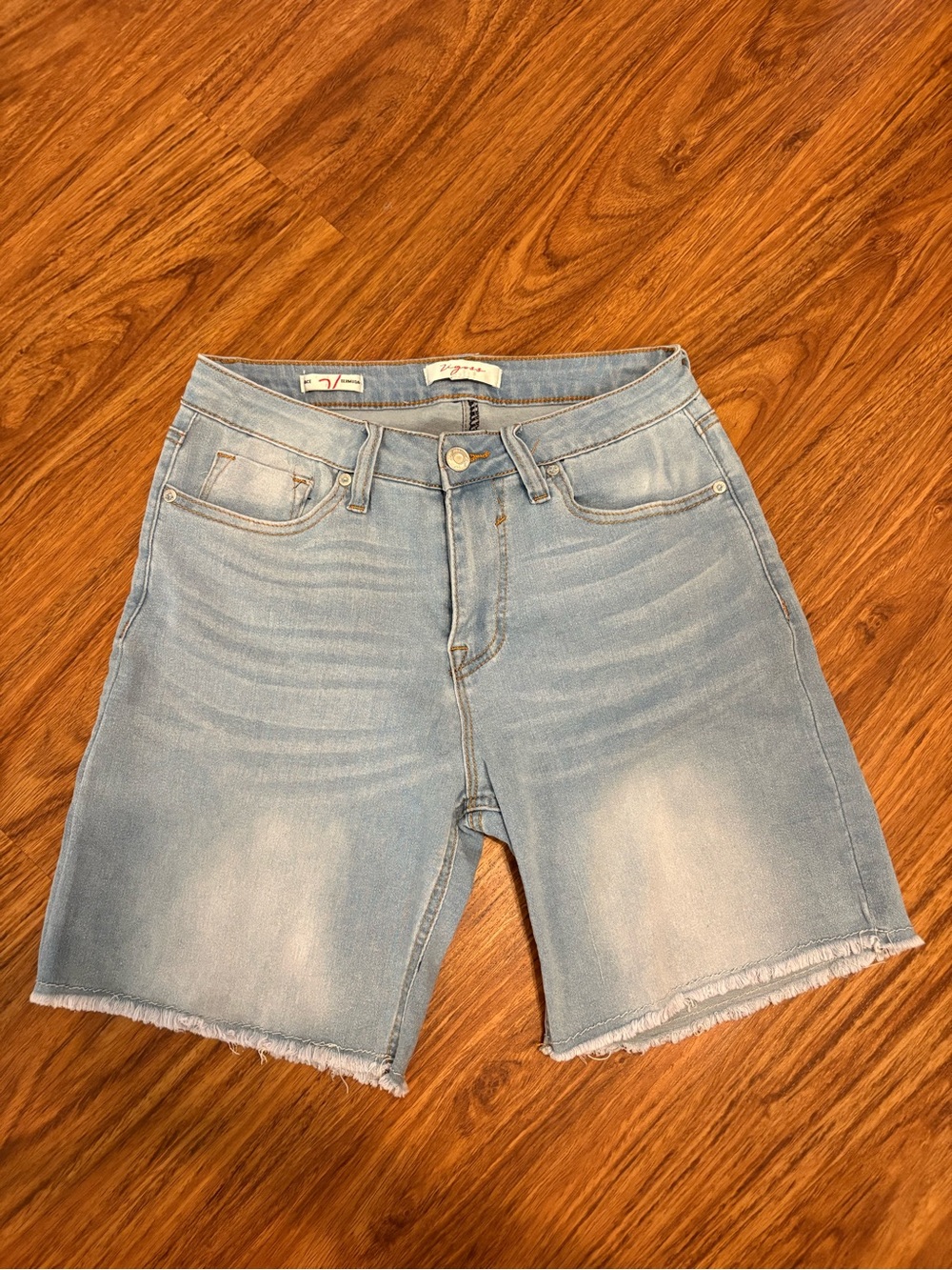 Vigoss Light Wash Denim Bermuda Shorts *See Description*
